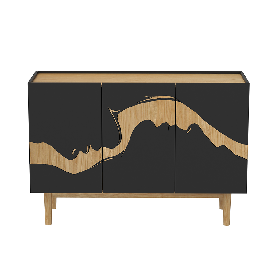 Muse 3-Door Cabinet